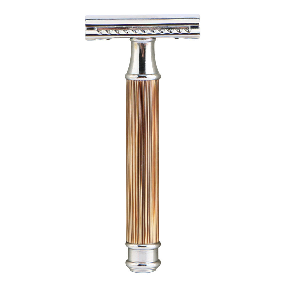 An old - fashioned shaving razor