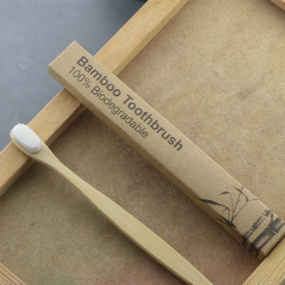 Flat Ten Thousand Bamboo Toothbrushes