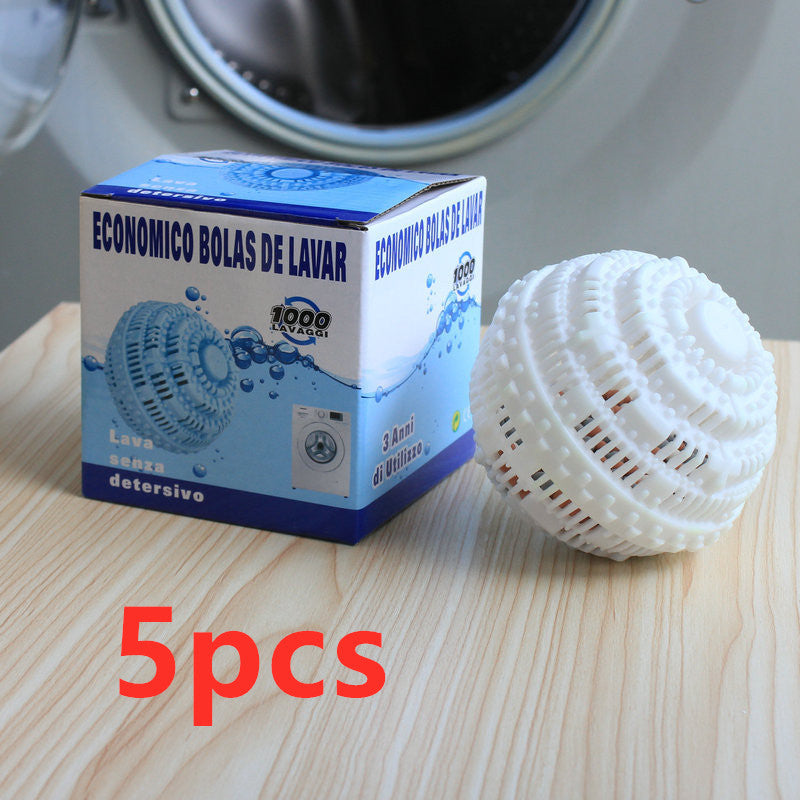 Reusable Eco Natural Magic Laundry Ball No Detergent Wash Wizard Style Washing Machine Plastic Balls