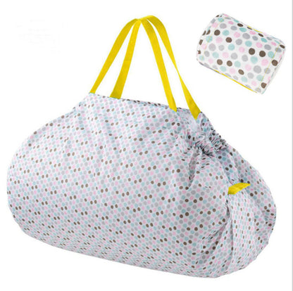 Eco-Friendly Shopping Bags Large Washable Reusable Grocery Tote Handbag Japanese Foldable Waterproof Travel Grocery Bag