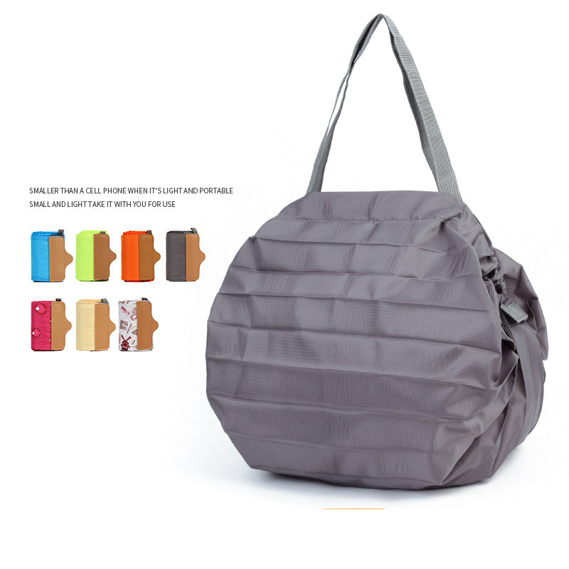 Eco-Friendly Shopping Bags Large Washable Reusable Grocery Tote Handbag Japanese Foldable Waterproof Travel Grocery Bag