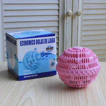 Reusable Eco Natural Magic Laundry Ball No Detergent Wash Wizard Style Washing Machine Plastic Balls