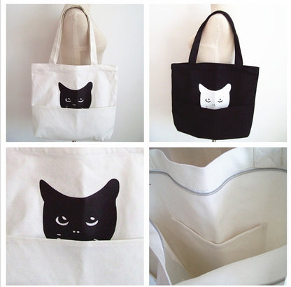 Kitten shopping bag