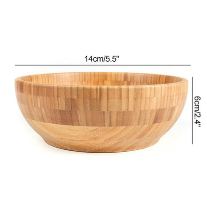 Bamboo Salad Bowl Large Mask Bowl